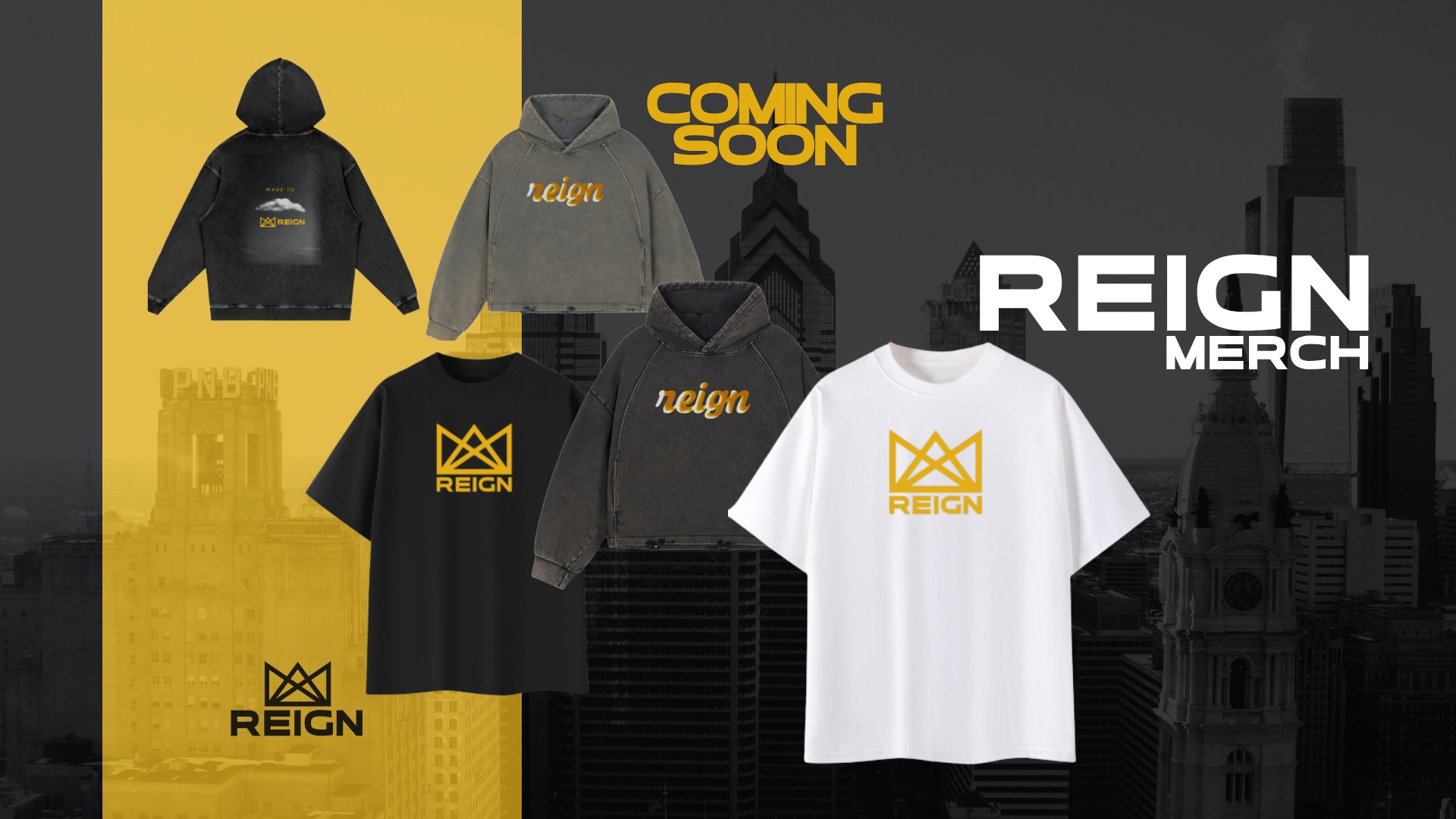 Reign merch — shop the store